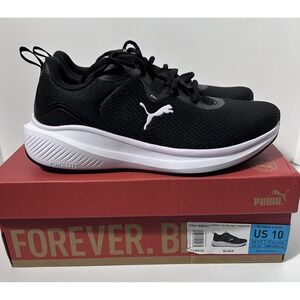 Puma Skyrocket Shoes Womens Size 10 Black PUMALITE Running Sneakers 312395-02